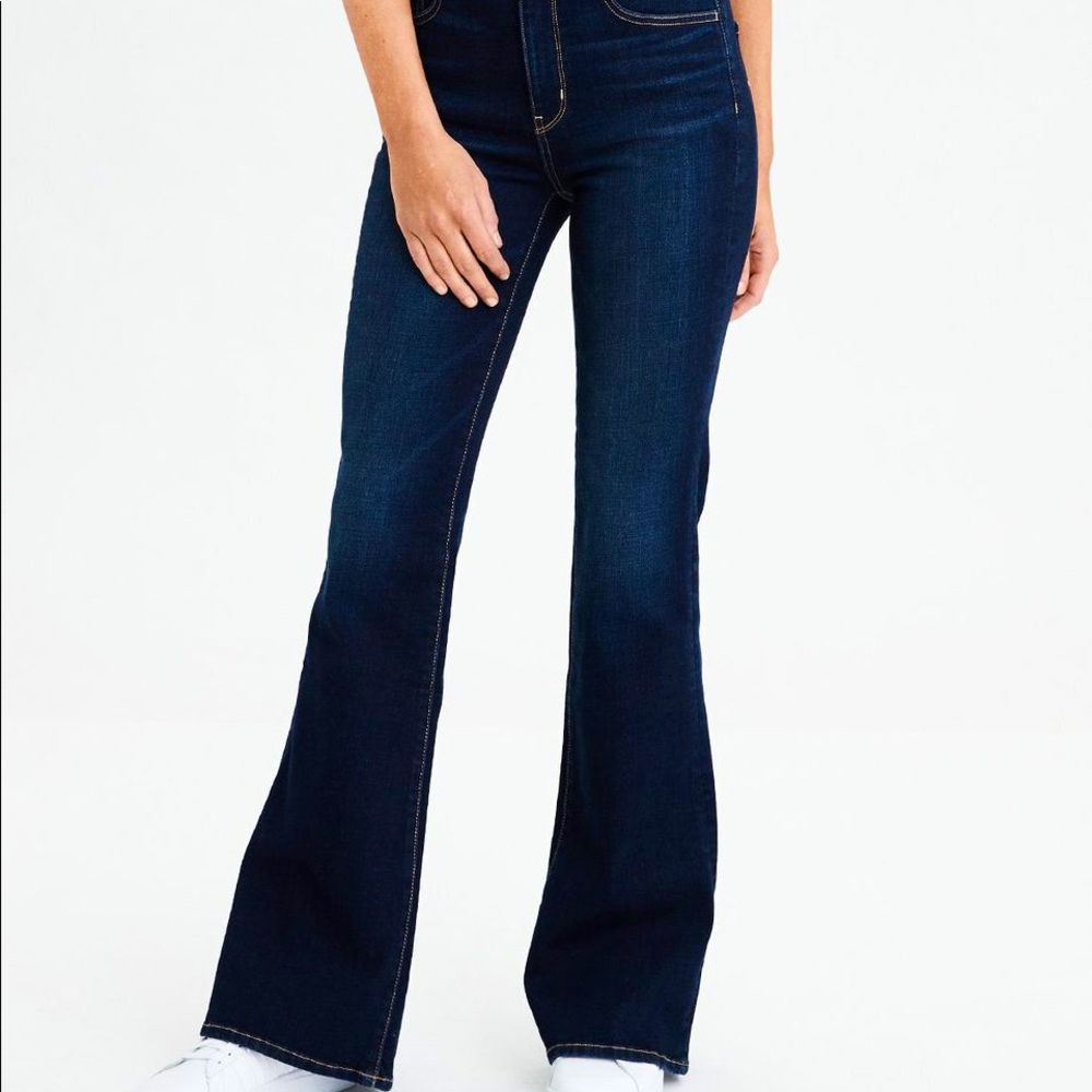 American Eagle Jeans Highest Rise Flare sz 14